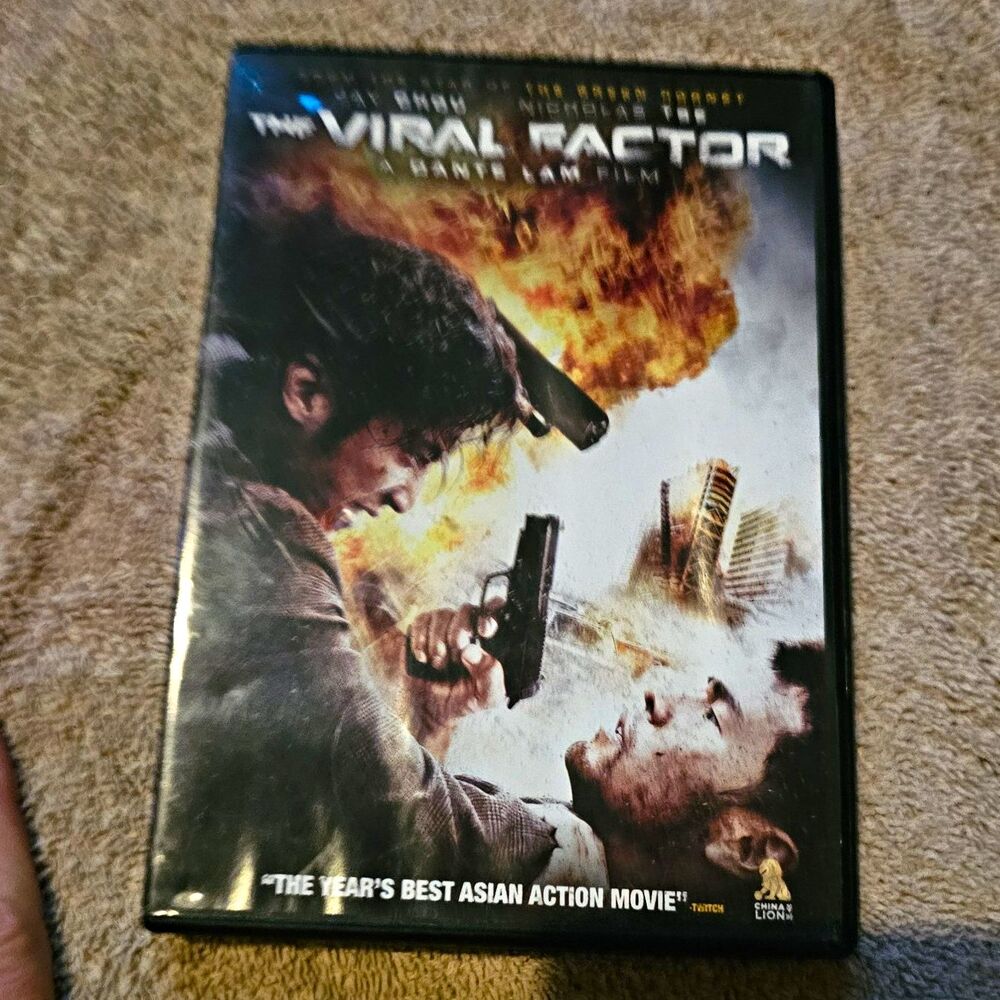 The Viral Factor (DVD, 2012) Jay Chou Dante Lam China Lion NTSC Eng Sub